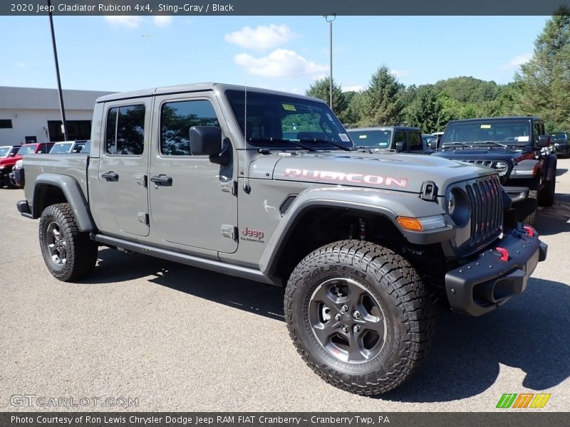 Front 3/4 View of 2020 Gladiator Rubicon 4x4