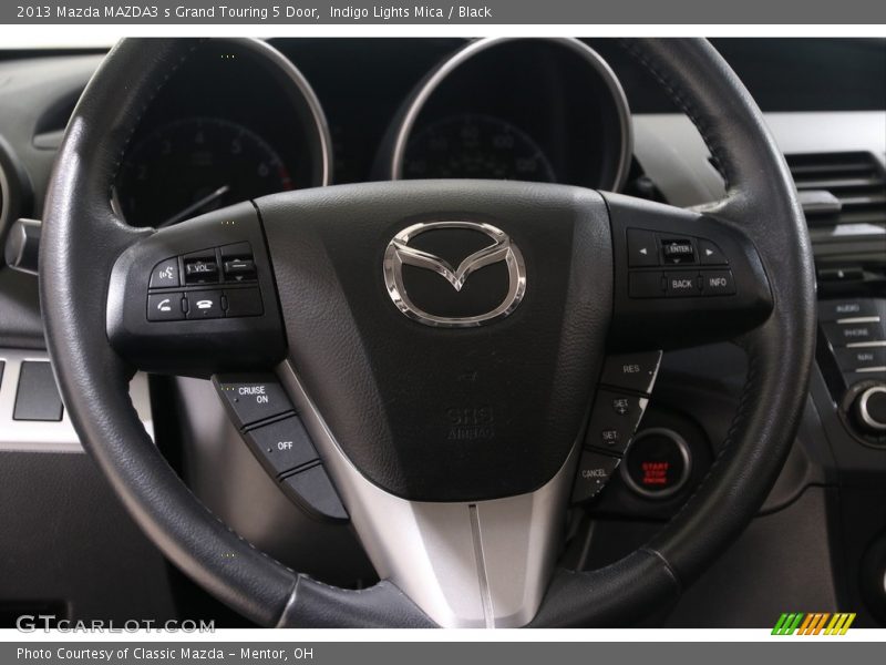  2013 MAZDA3 s Grand Touring 5 Door Steering Wheel