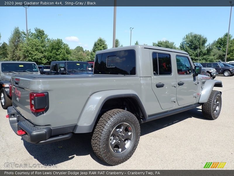 Sting-Gray / Black 2020 Jeep Gladiator Rubicon 4x4