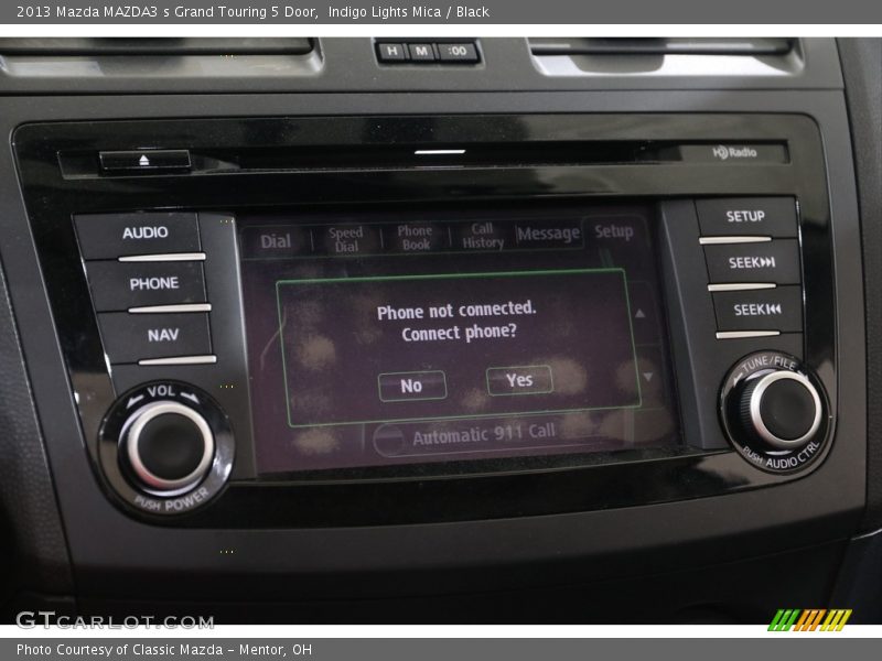 Controls of 2013 MAZDA3 s Grand Touring 5 Door