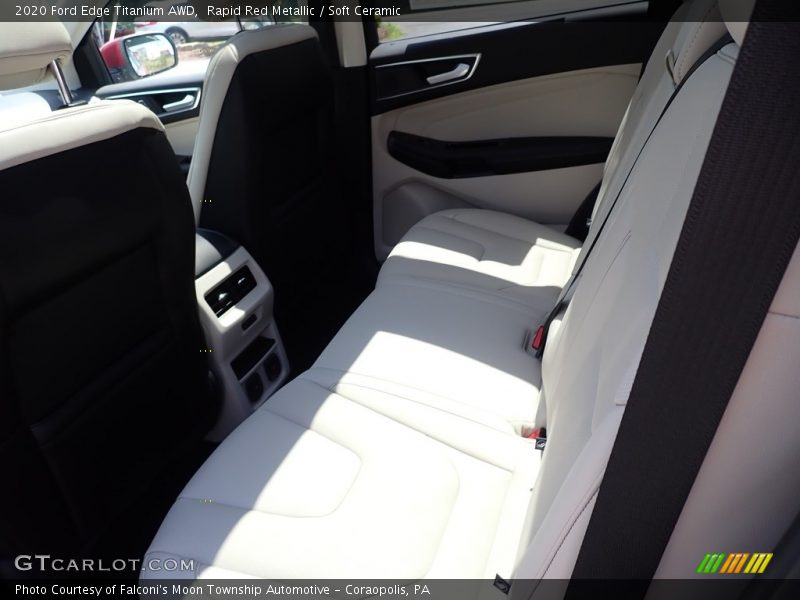 Rapid Red Metallic / Soft Ceramic 2020 Ford Edge Titanium AWD