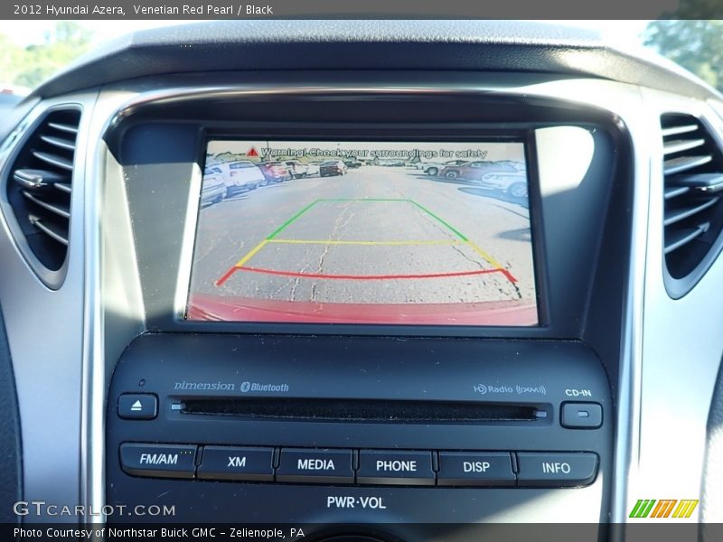 Venetian Red Pearl / Black 2012 Hyundai Azera