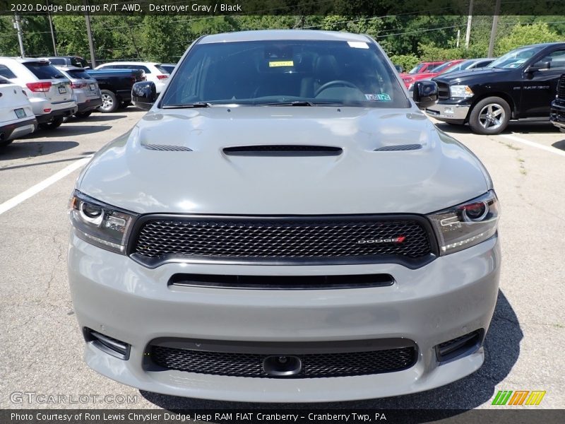 Destroyer Gray / Black 2020 Dodge Durango R/T AWD