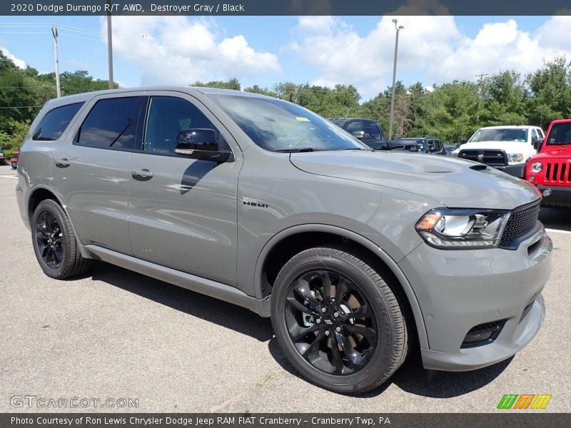 Destroyer Gray / Black 2020 Dodge Durango R/T AWD