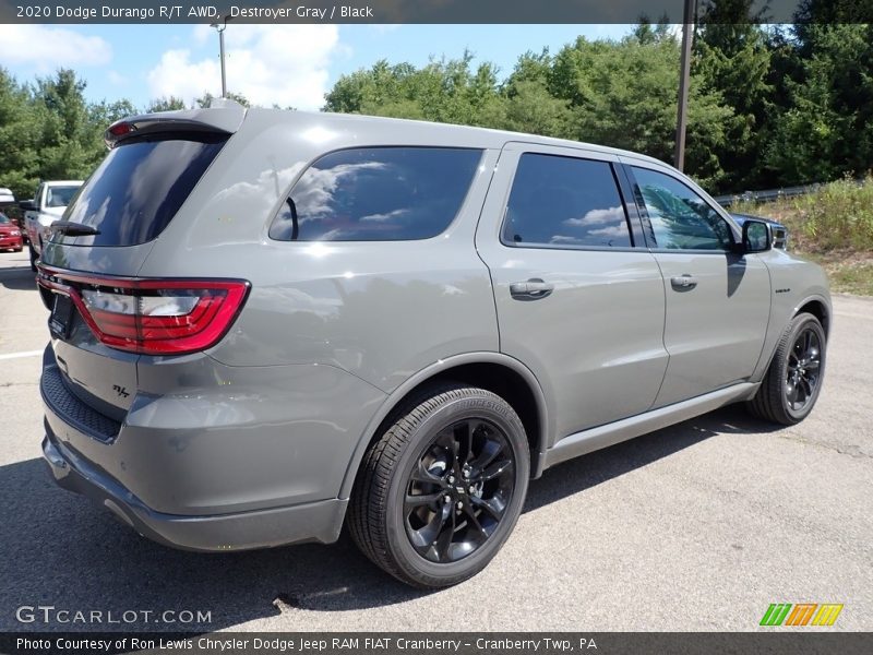 Destroyer Gray / Black 2020 Dodge Durango R/T AWD