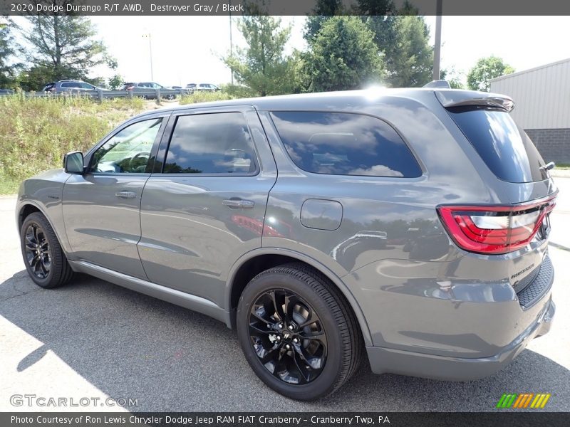 Destroyer Gray / Black 2020 Dodge Durango R/T AWD