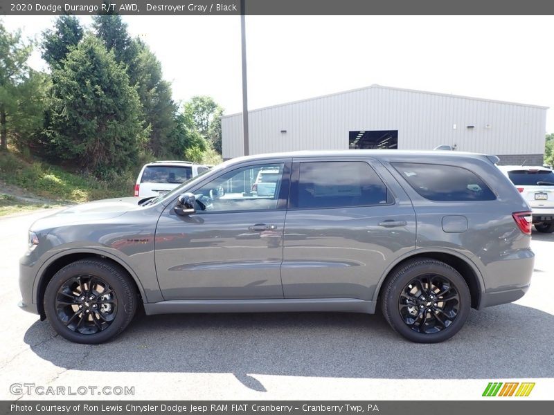 Destroyer Gray / Black 2020 Dodge Durango R/T AWD