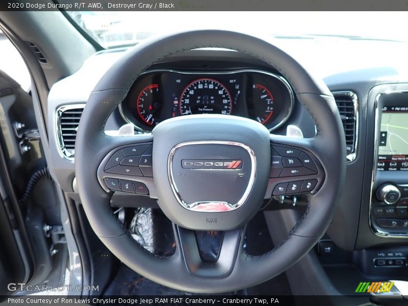 Destroyer Gray / Black 2020 Dodge Durango R/T AWD