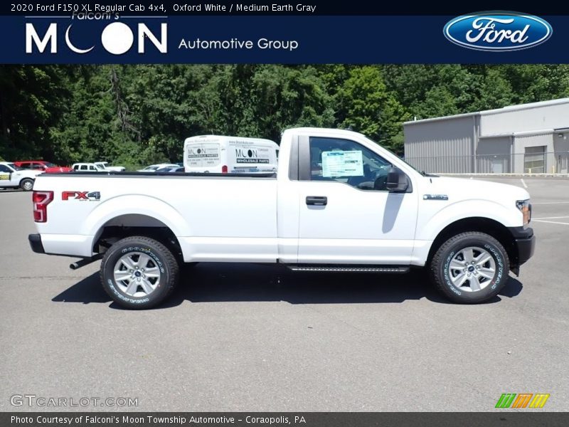 Oxford White / Medium Earth Gray 2020 Ford F150 XL Regular Cab 4x4