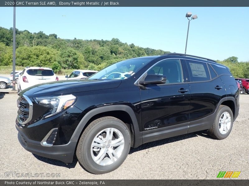 Ebony Twilight Metallic / Jet Black 2020 GMC Terrain SLE AWD