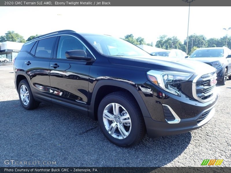 Ebony Twilight Metallic / Jet Black 2020 GMC Terrain SLE AWD