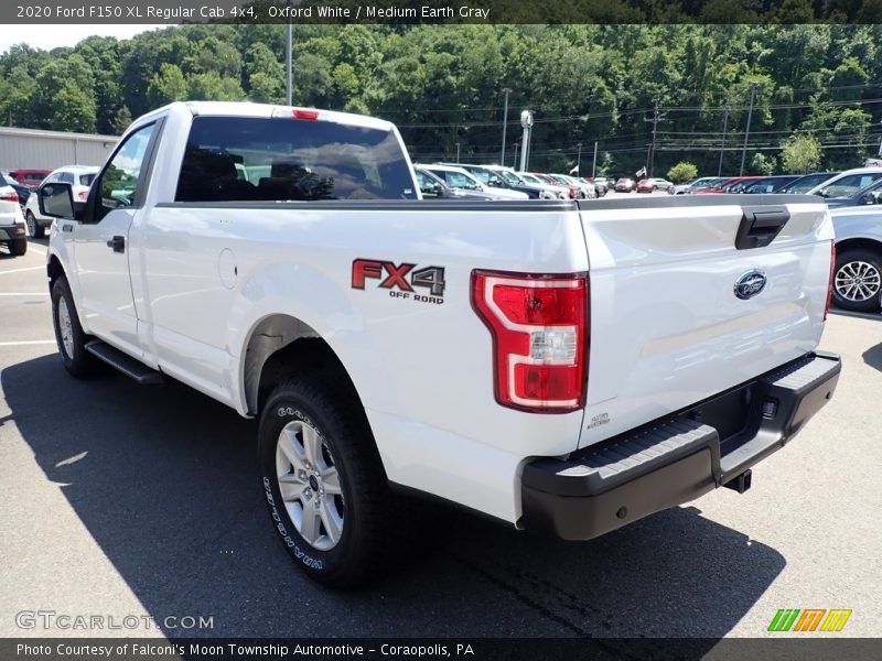 Oxford White / Medium Earth Gray 2020 Ford F150 XL Regular Cab 4x4