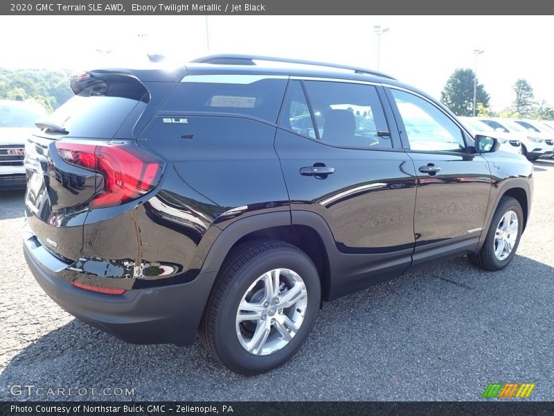 Ebony Twilight Metallic / Jet Black 2020 GMC Terrain SLE AWD