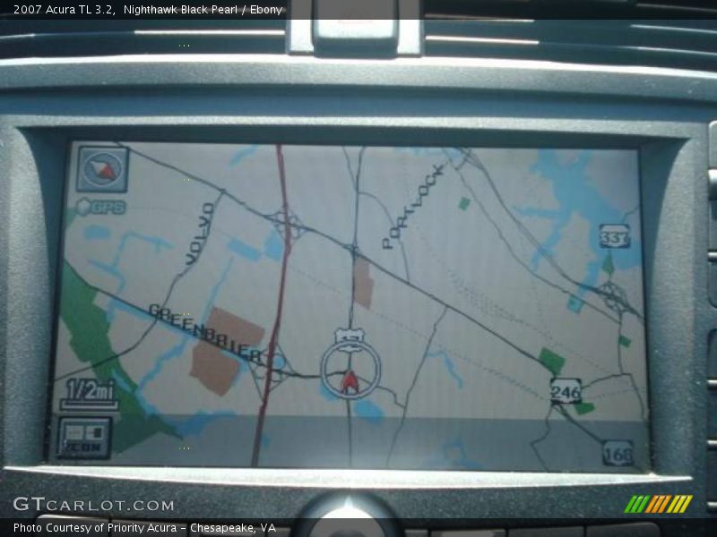 Nighthawk Black Pearl / Ebony 2007 Acura TL 3.2