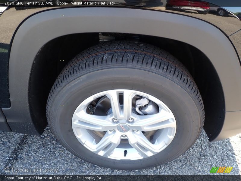 Ebony Twilight Metallic / Jet Black 2020 GMC Terrain SLE AWD