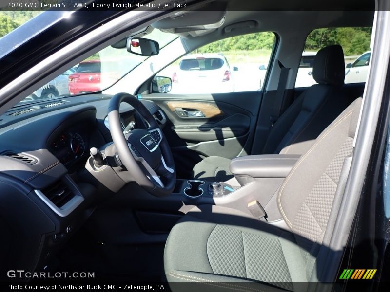 Ebony Twilight Metallic / Jet Black 2020 GMC Terrain SLE AWD