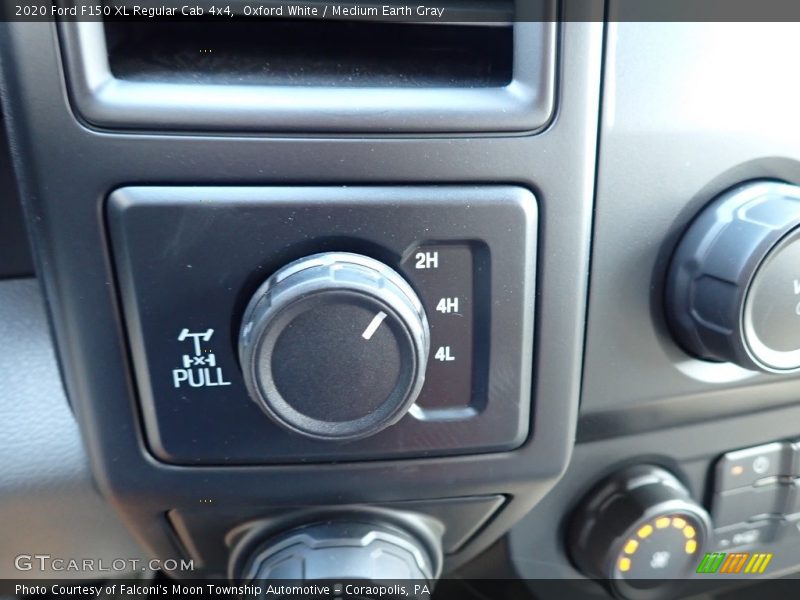 Oxford White / Medium Earth Gray 2020 Ford F150 XL Regular Cab 4x4