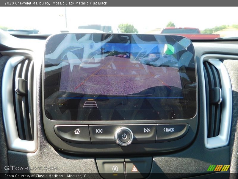 Mosaic Black Metallic / Jet Black 2020 Chevrolet Malibu RS
