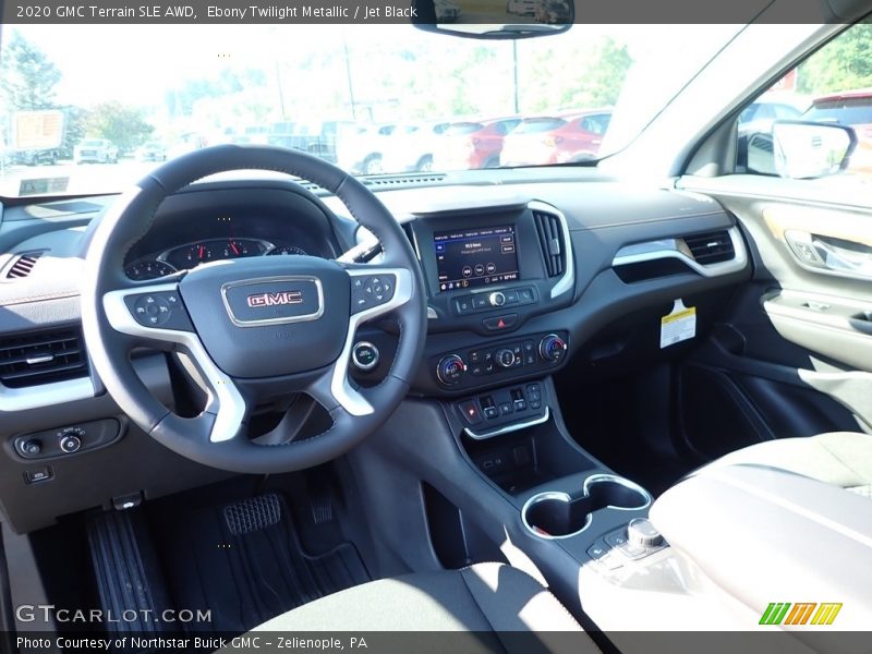 Ebony Twilight Metallic / Jet Black 2020 GMC Terrain SLE AWD