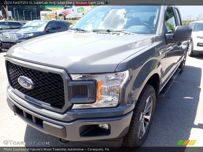Lead Foot / Medium Earth Gray 2020 Ford F150 XL SuperCab 4x4