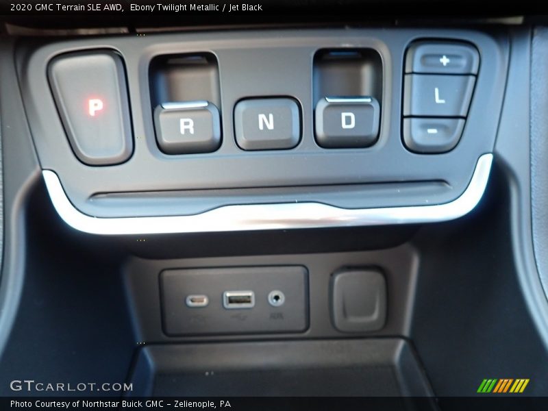 Ebony Twilight Metallic / Jet Black 2020 GMC Terrain SLE AWD