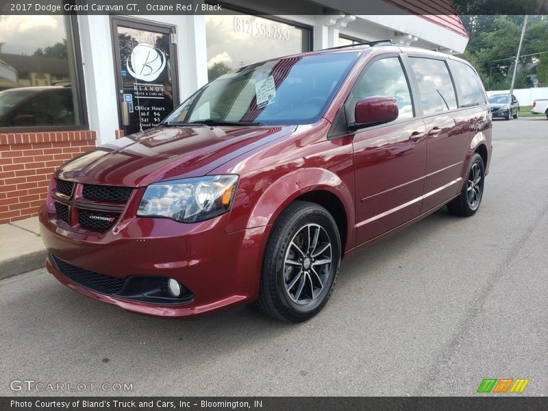 Octane Red / Black 2017 Dodge Grand Caravan GT