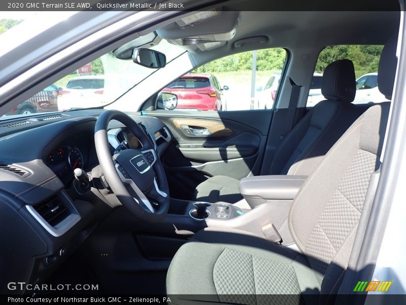 Quicksilver Metallic / Jet Black 2020 GMC Terrain SLE AWD