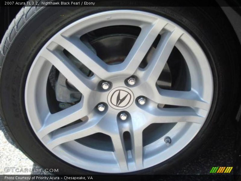 Nighthawk Black Pearl / Ebony 2007 Acura TL 3.2