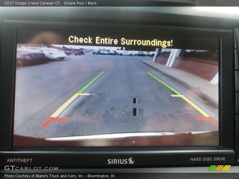 Octane Red / Black 2017 Dodge Grand Caravan GT