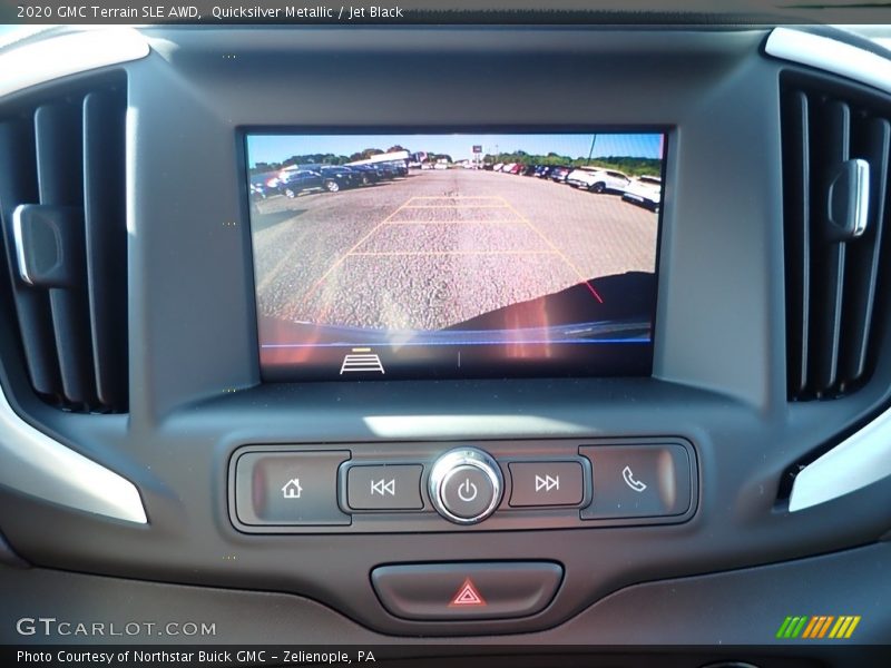 Quicksilver Metallic / Jet Black 2020 GMC Terrain SLE AWD