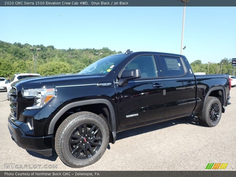 Onyx Black / Jet Black 2020 GMC Sierra 1500 Elevation Crew Cab 4WD