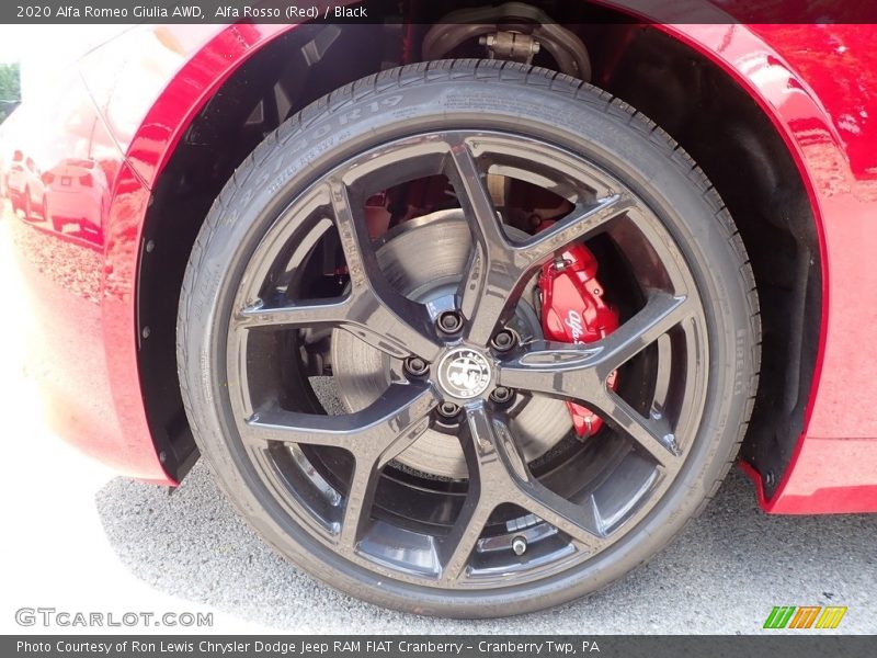 Alfa Rosso (Red) / Black 2020 Alfa Romeo Giulia AWD
