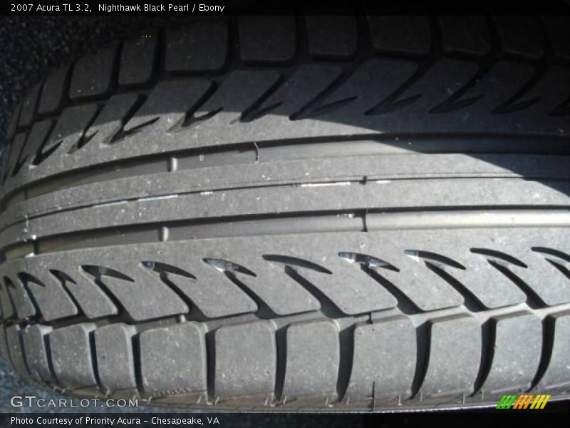 Nighthawk Black Pearl / Ebony 2007 Acura TL 3.2