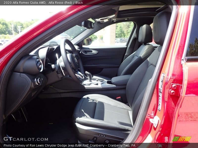 Alfa Rosso (Red) / Black 2020 Alfa Romeo Giulia AWD