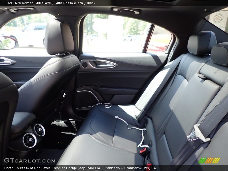 Alfa Rosso (Red) / Black 2020 Alfa Romeo Giulia AWD