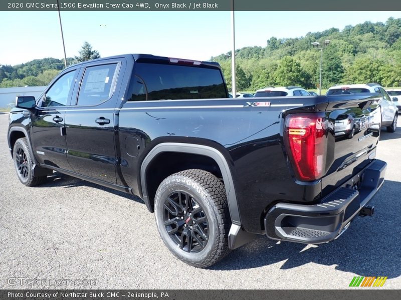 Onyx Black / Jet Black 2020 GMC Sierra 1500 Elevation Crew Cab 4WD