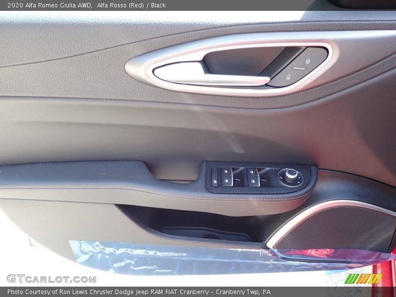 Alfa Rosso (Red) / Black 2020 Alfa Romeo Giulia AWD