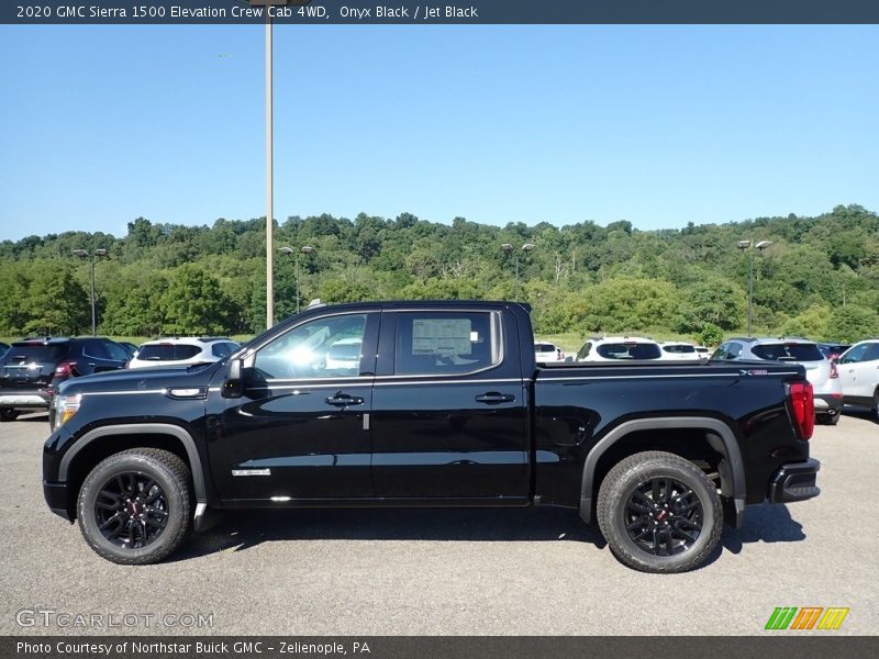 Onyx Black / Jet Black 2020 GMC Sierra 1500 Elevation Crew Cab 4WD