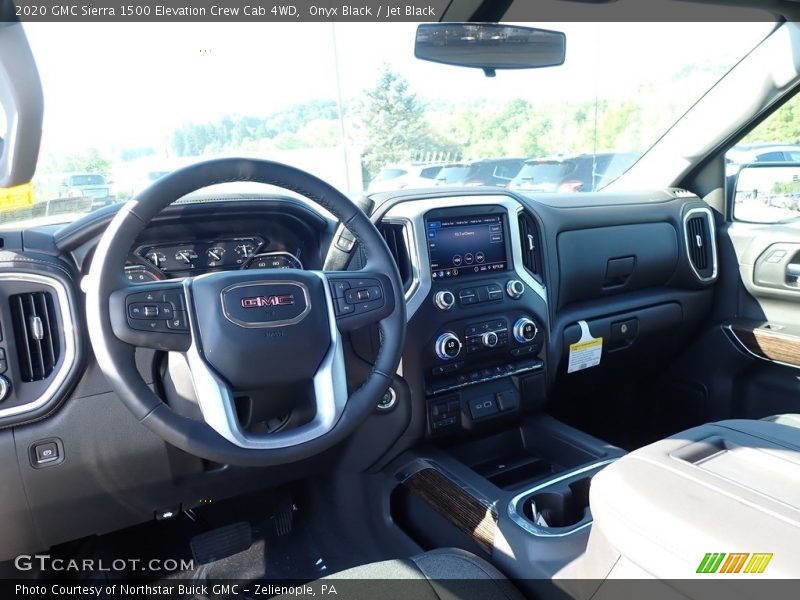 Onyx Black / Jet Black 2020 GMC Sierra 1500 Elevation Crew Cab 4WD