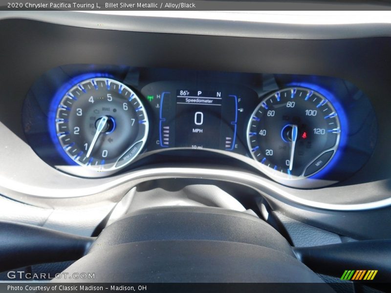 Billet Silver Metallic / Alloy/Black 2020 Chrysler Pacifica Touring L