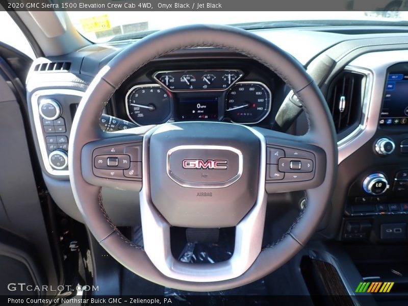 Onyx Black / Jet Black 2020 GMC Sierra 1500 Elevation Crew Cab 4WD