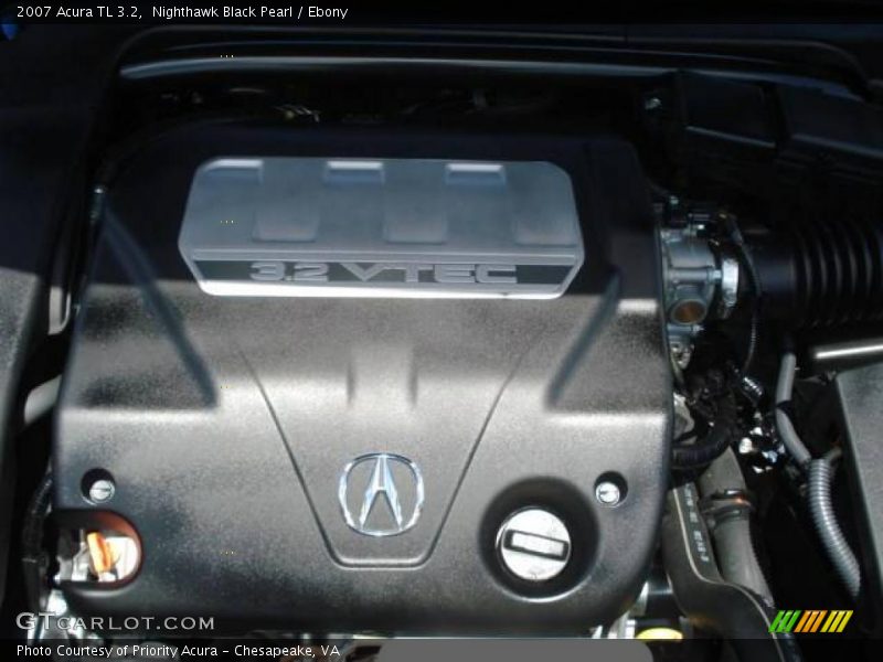 Nighthawk Black Pearl / Ebony 2007 Acura TL 3.2