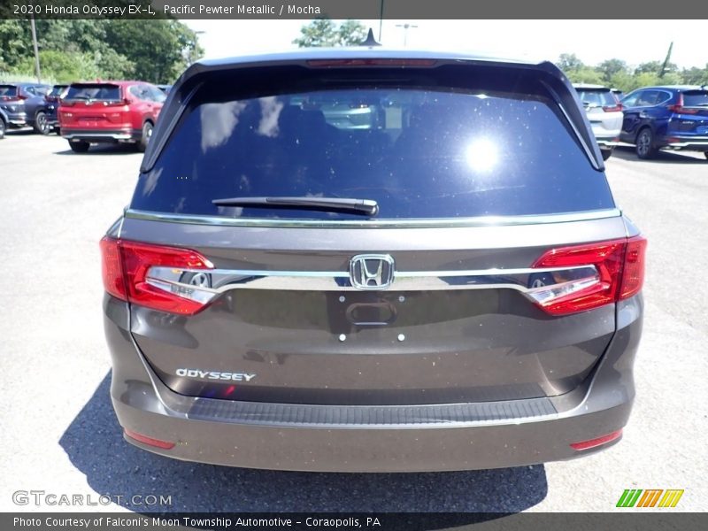 Pacific Pewter Metallic / Mocha 2020 Honda Odyssey EX-L