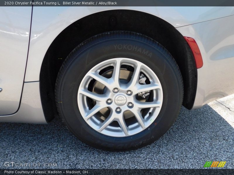 Billet Silver Metallic / Alloy/Black 2020 Chrysler Pacifica Touring L
