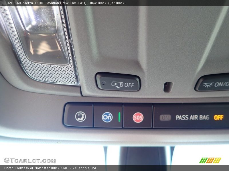 Onyx Black / Jet Black 2020 GMC Sierra 1500 Elevation Crew Cab 4WD
