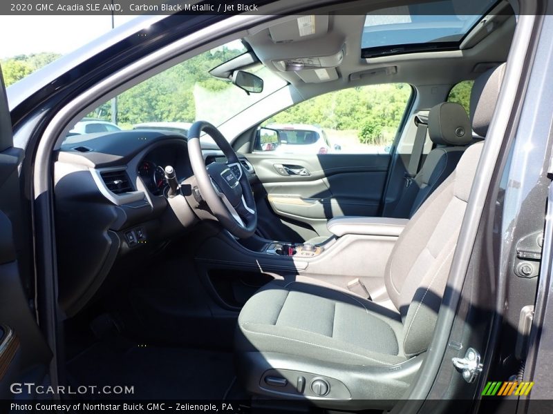 Carbon Black Metallic / Jet Black 2020 GMC Acadia SLE AWD