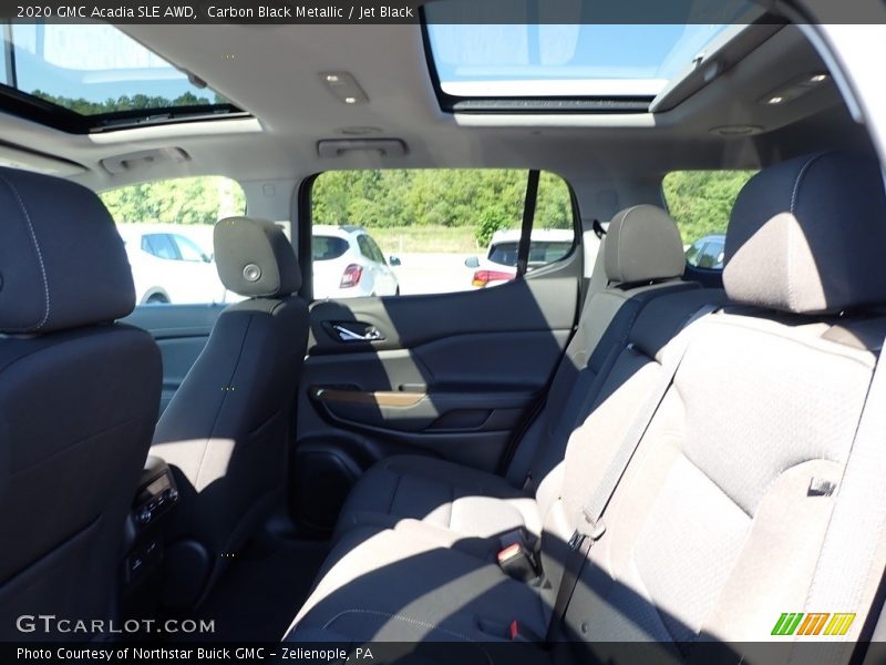 Carbon Black Metallic / Jet Black 2020 GMC Acadia SLE AWD