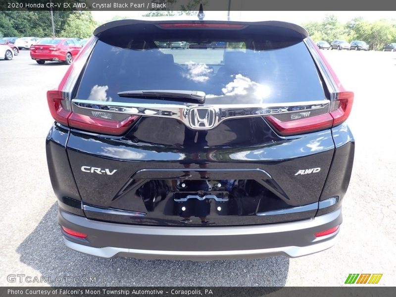 Crystal Black Pearl / Black 2020 Honda CR-V EX AWD