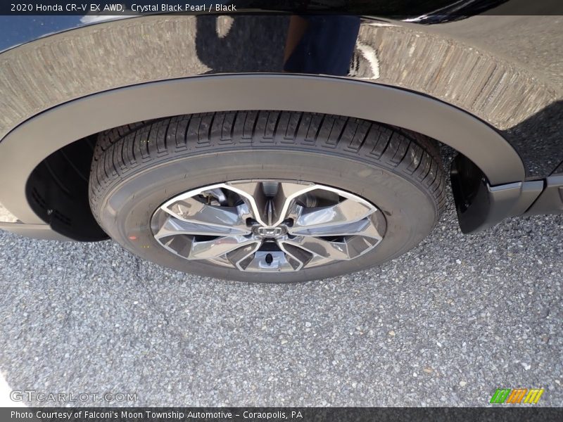 Crystal Black Pearl / Black 2020 Honda CR-V EX AWD