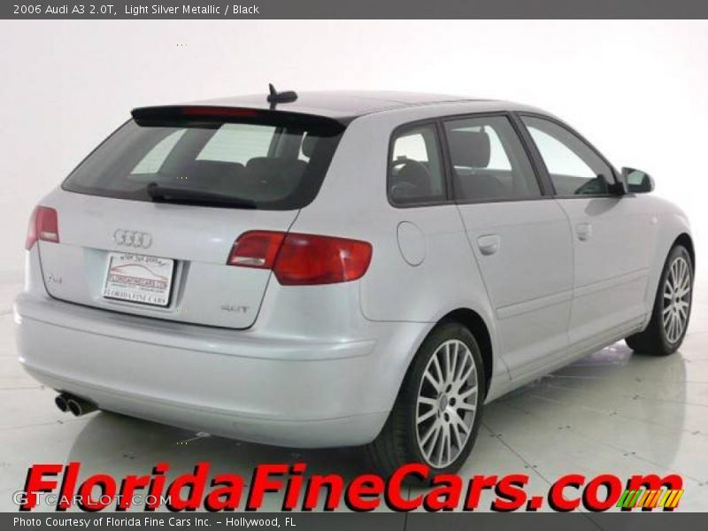 Light Silver Metallic / Black 2006 Audi A3 2.0T